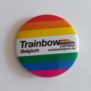 Trainbow pin